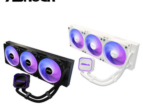 ASRock Pro White 360 ARGB(黑/白) 水冷散熱器